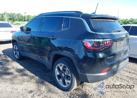 2021 Jeep Compass Limited из США, поврежденный, VIN 3C4NJDCB4MT538233